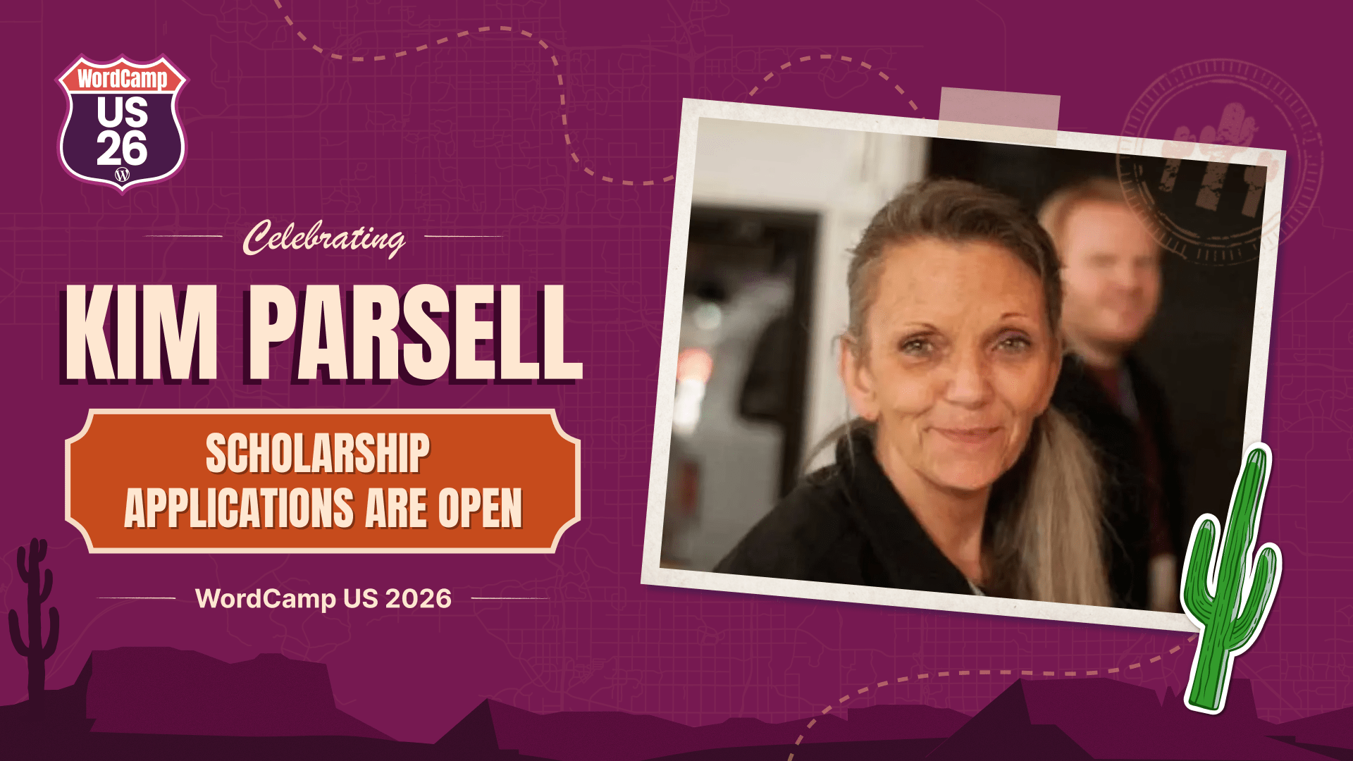 WordPress.org blog: Kim Parsell Memorial Scholarship Opens for WordCamp US 2026